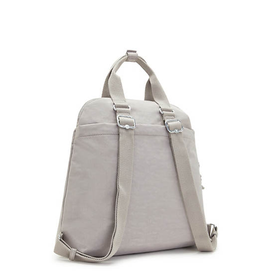 Kipling Goyo Medium Tote Backpacks Grey Gris | CA 1583QM